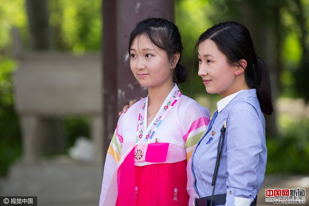 实拍中国大学里的朝鲜留学生