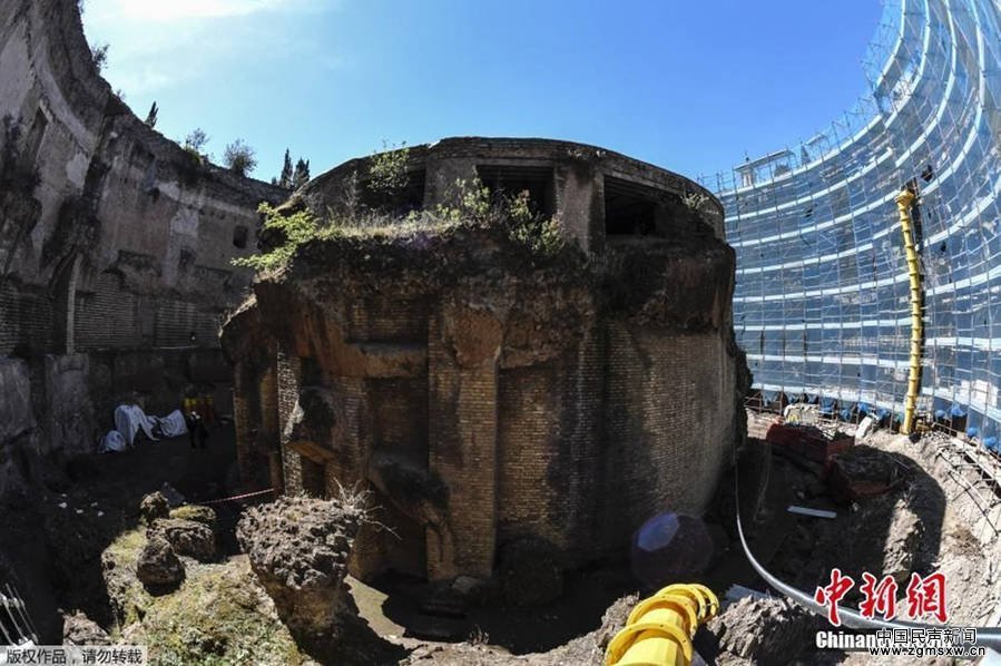 意大利修复2千年前古罗马开国皇帝陵墓