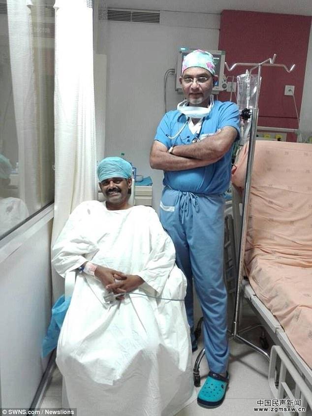 一人两心 印度男子接受亚洲首例异位心脏移植手