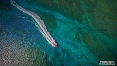 网友用国产无人机航拍西沙群岛震撼美景