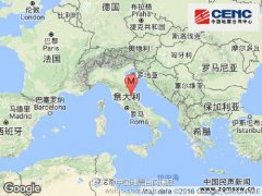 <b>中国地震台网：意大利发生6.6级地震</b>